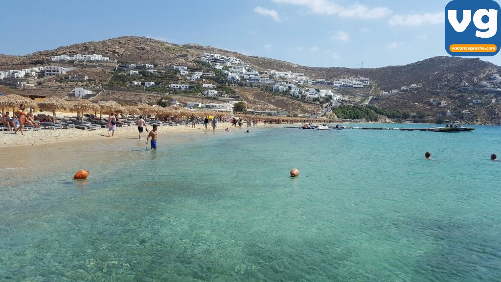 Spiaggia Di Elia Mykonos Vacanzegreche