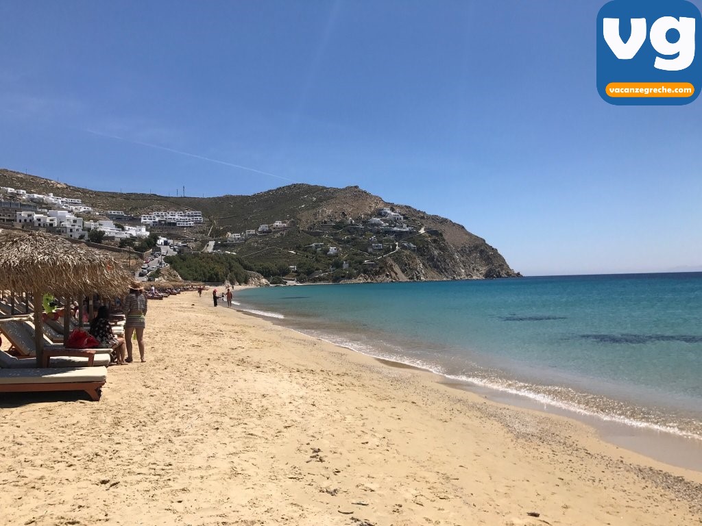 Spiaggia Di Elia Mykonos Vacanzegreche