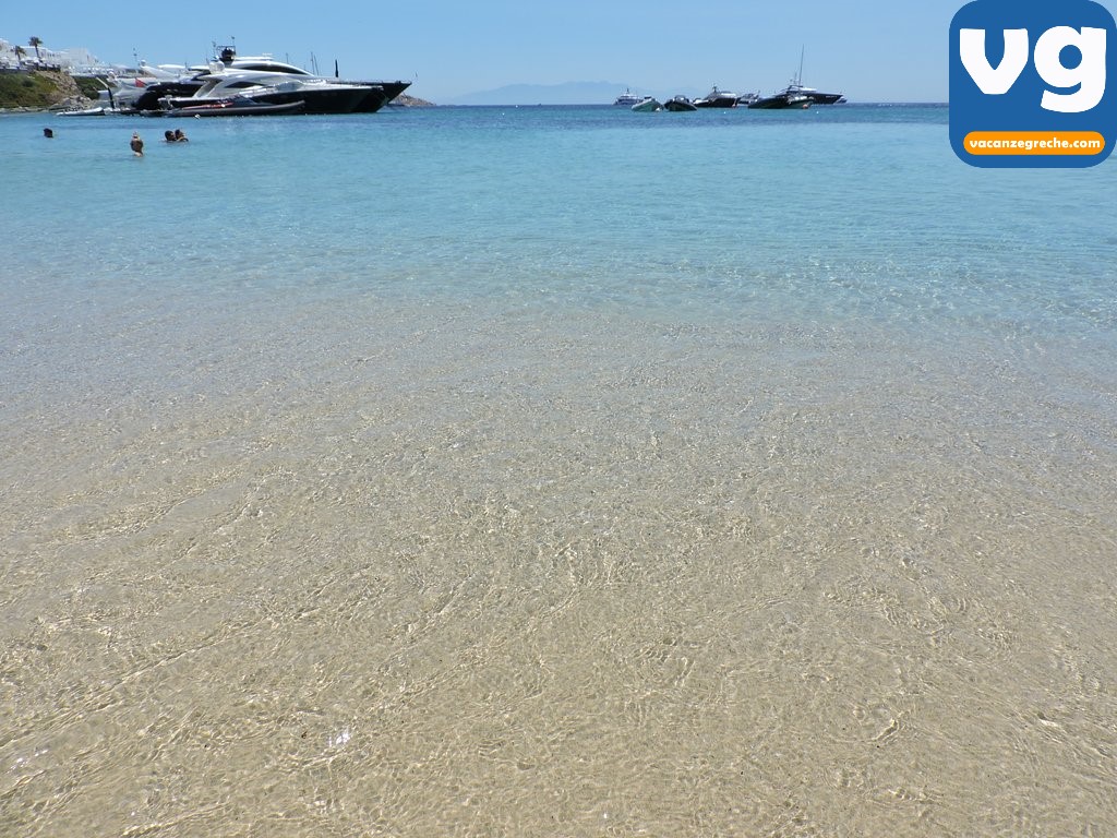 Spiaggia Di Psarou Mykonos Vacanzegreche