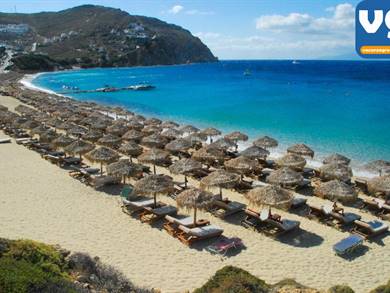 Spiaggia Di Elia Mykonos Vacanzegreche